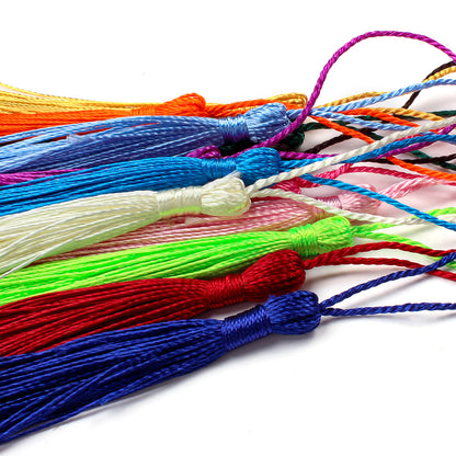 Vibrant Long Tassel Set
