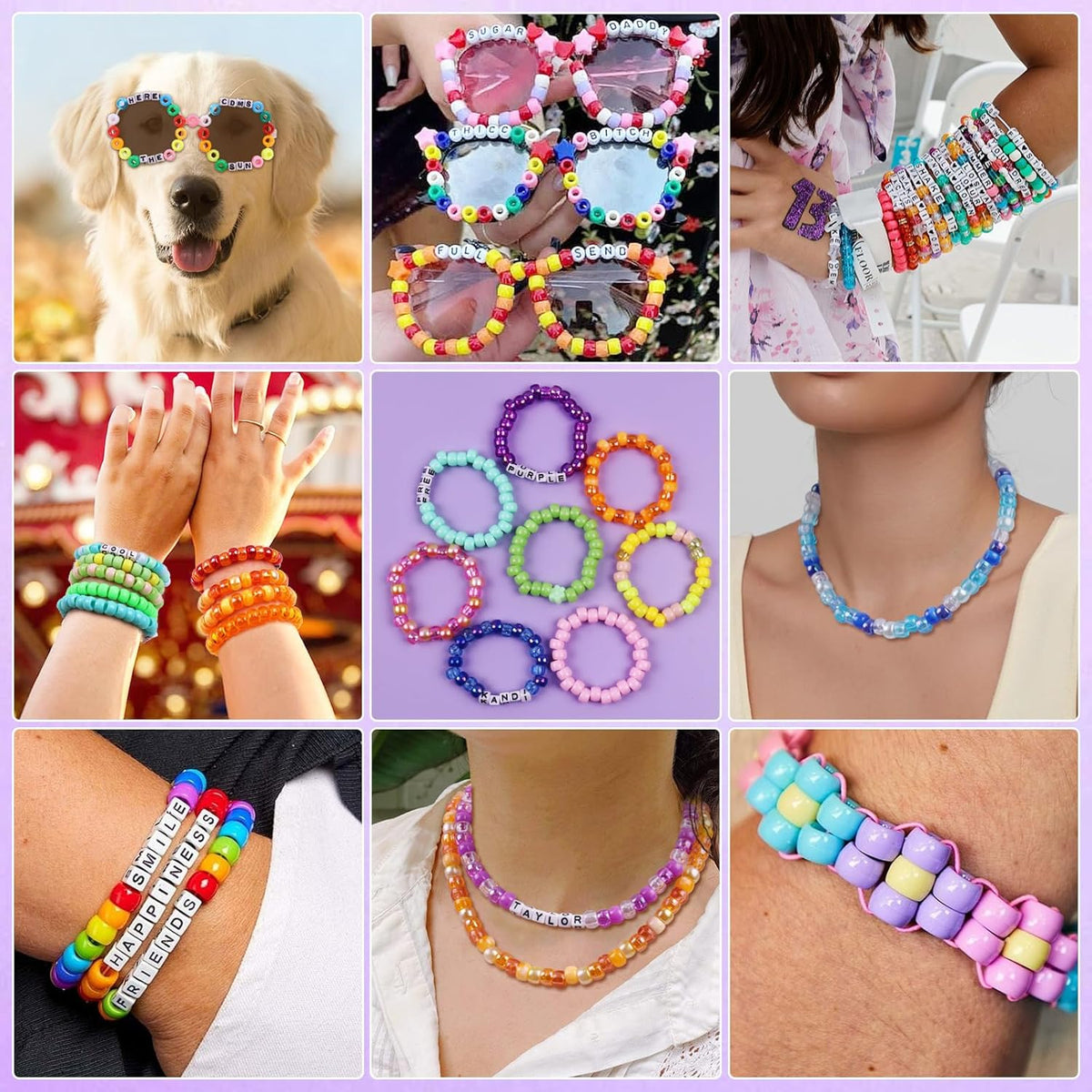 Pony Beads Jewelry Making Kit