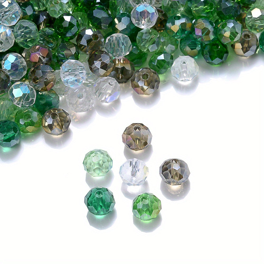 AB Inlaid Faux Crystal Beads