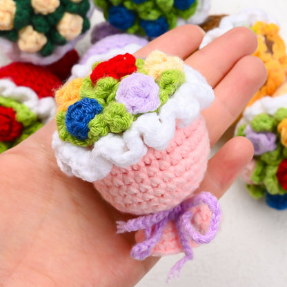 1/3-Piece Stuffed Plant Flower Charms