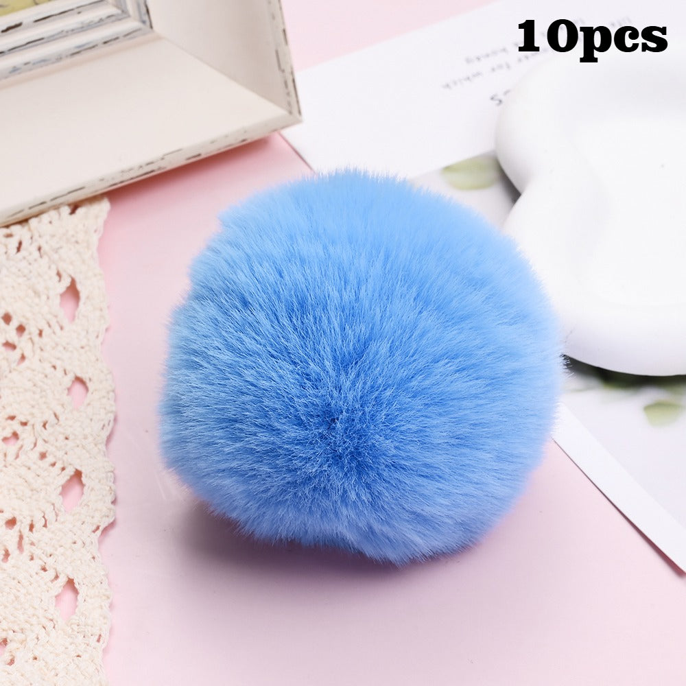 Soft Plush Pom Pom Pendants