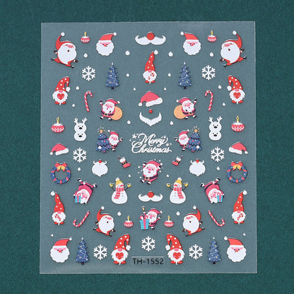 Christmas Nail Art Stickers