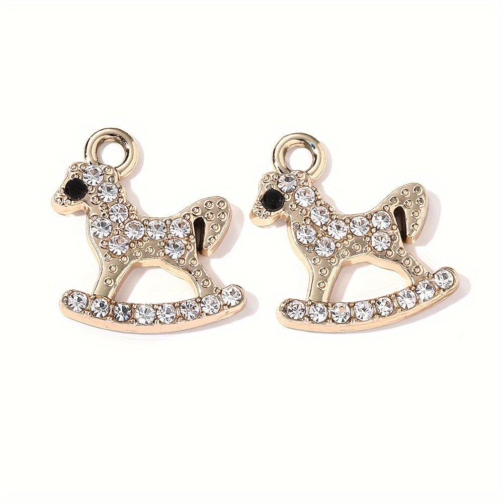 Golden Animal Alloy Pendant Set