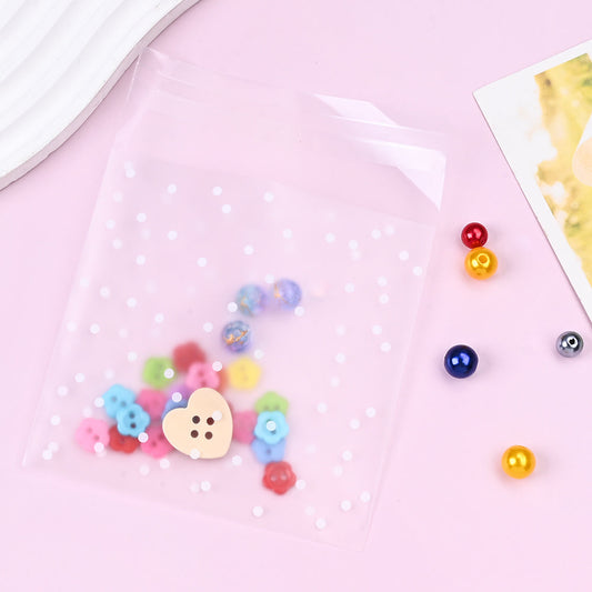Frosted Self-Sealing Jewelry Bags