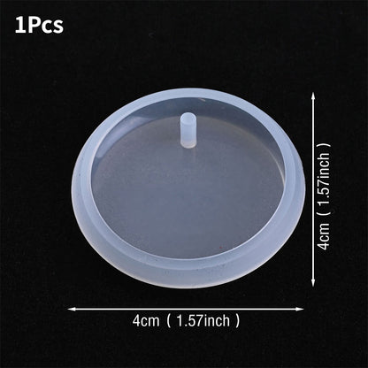 Transparent Silicone Pendant and Keychain Molds