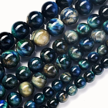 Tiger Eye Stone Gradient Beads