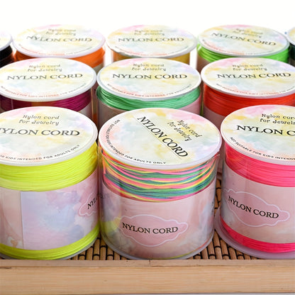 95M 0.8mm Nylon Jewelry Making Cord