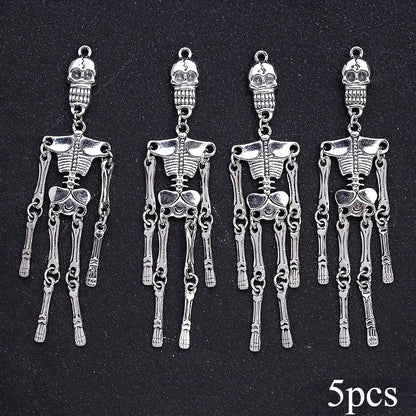 Skeleton Mermaid Skeleton Halloween Gothic Charms