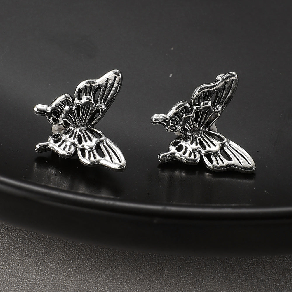 20pcs 14x15mm Alloy Butterfly Spacer Beads