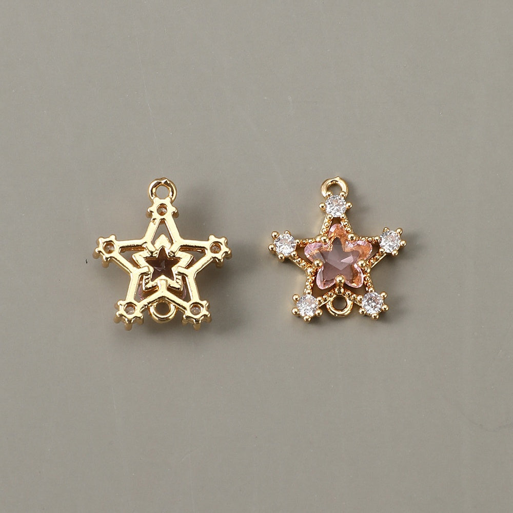 Glass Star Pendants
