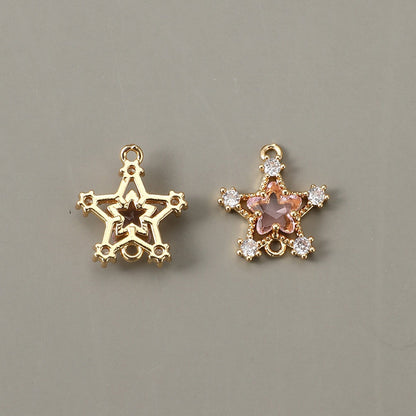 Glass Star Pendants
