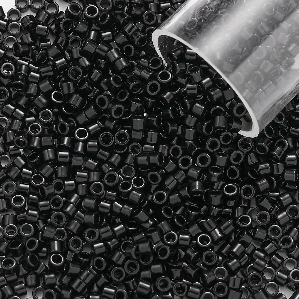 1380pcs/set 2mm Metallic Glass Seed Beads