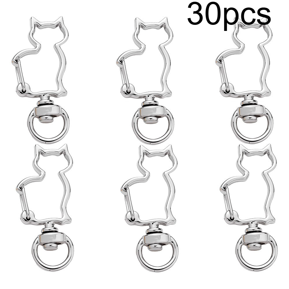 Golden & Silver Keychain Clasp Set