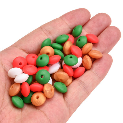 Silicone Abacus Beads