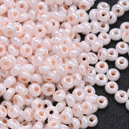Colorful 3 mm Donut Rice Spacer Beads
