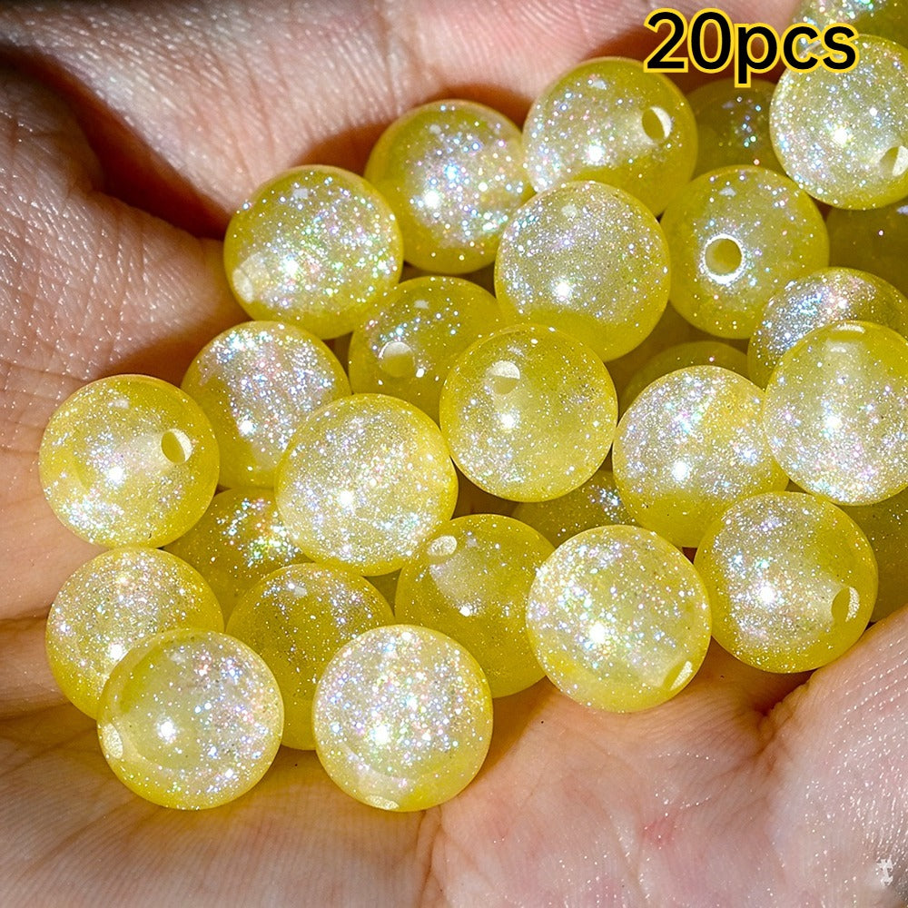 Starry Sky Glitter Beads