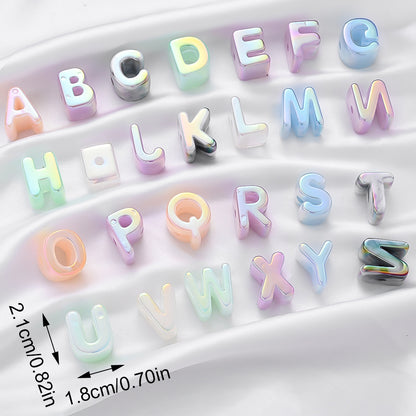 Frosted Matte Acrylic Beads