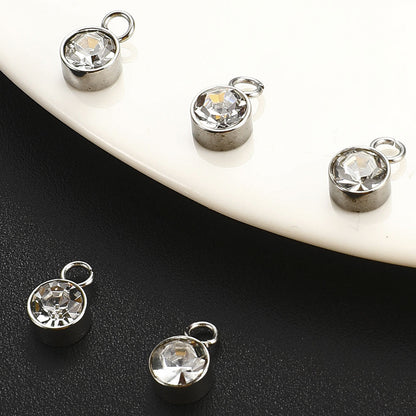 Birthstone Alloy Pendants