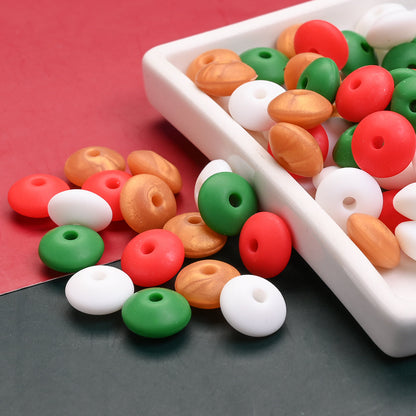 Silicone Abacus Beads