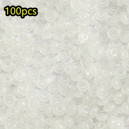 100pcs 3x6mm Multicolor Rondelle Glass Beads