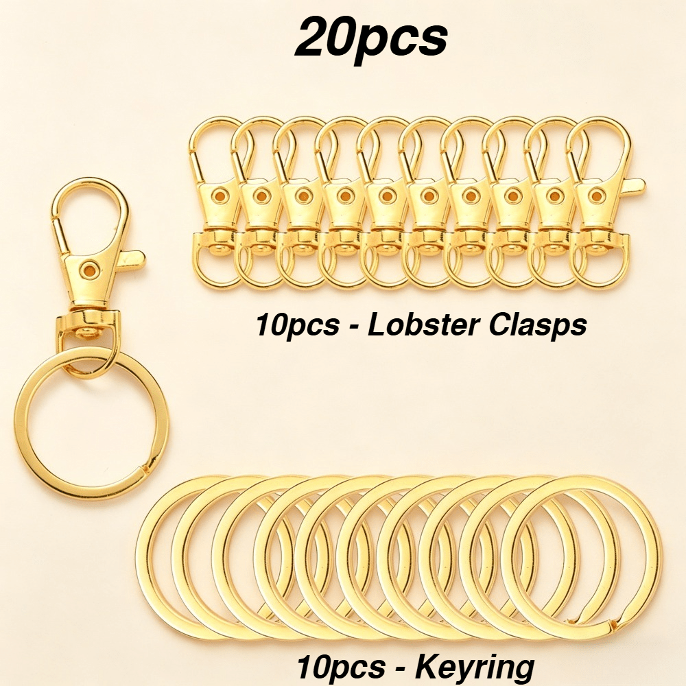Alloy Keychain Making Kit