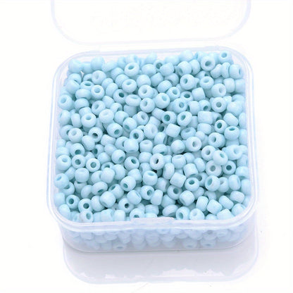 1000PCS 3mm Macaron Multicolor Glass Seed Bead Set