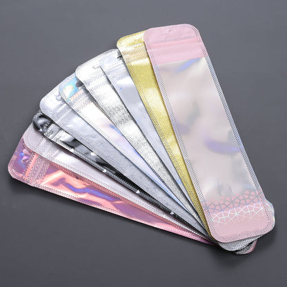 Iridescent Self-Sealing Jewelry Bags