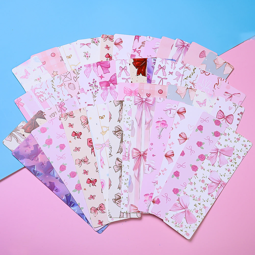 Coquette Pink Bow Bookmarks