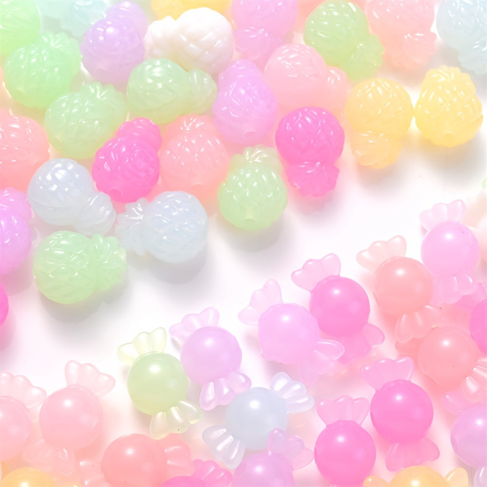 Pineapple Acrylic Beads