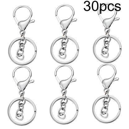 Golden & Silver Keychain Clasp Set