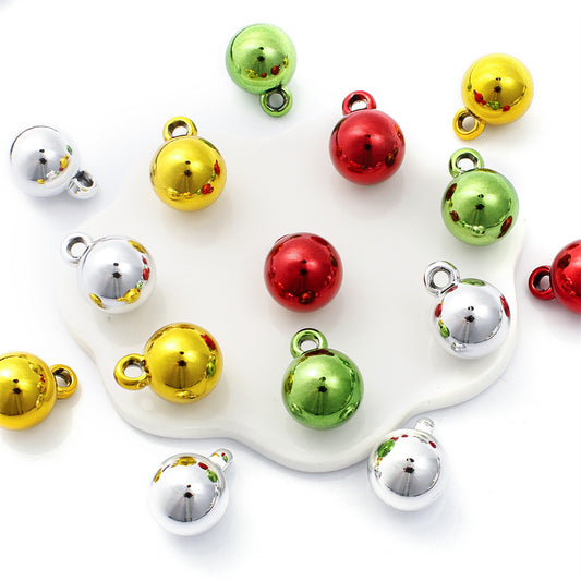 10pcs Christmas Tree Acrylic Bead Charms