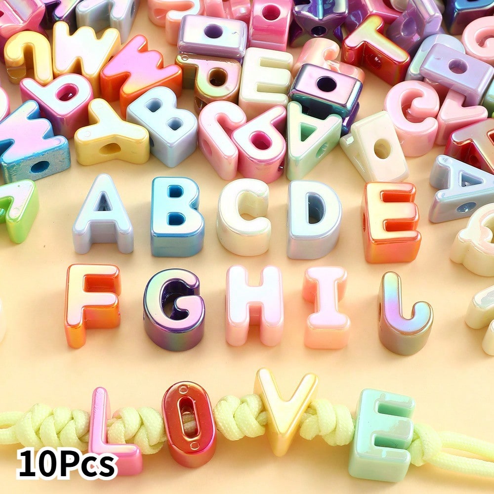 5/10/20/30pcs 16-23mm Acrylic Alphabet Beads