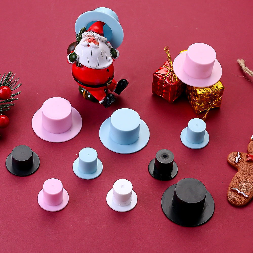 Mini Plastic Top Hats