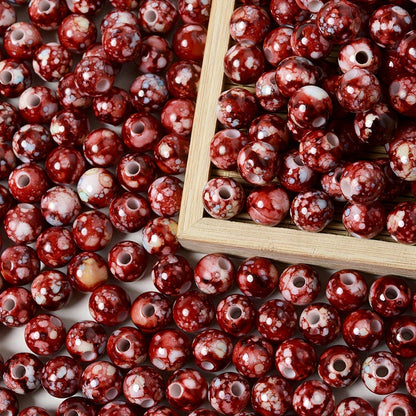 Cracked Acrylic Beads