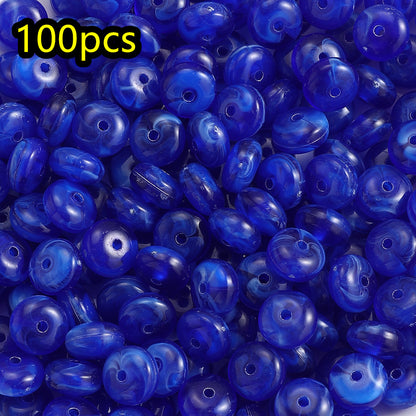 Yellow Lemon Acrylic Beads