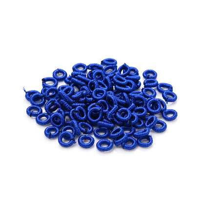 6 mm Polyester Pineapple Knot Coil Beads