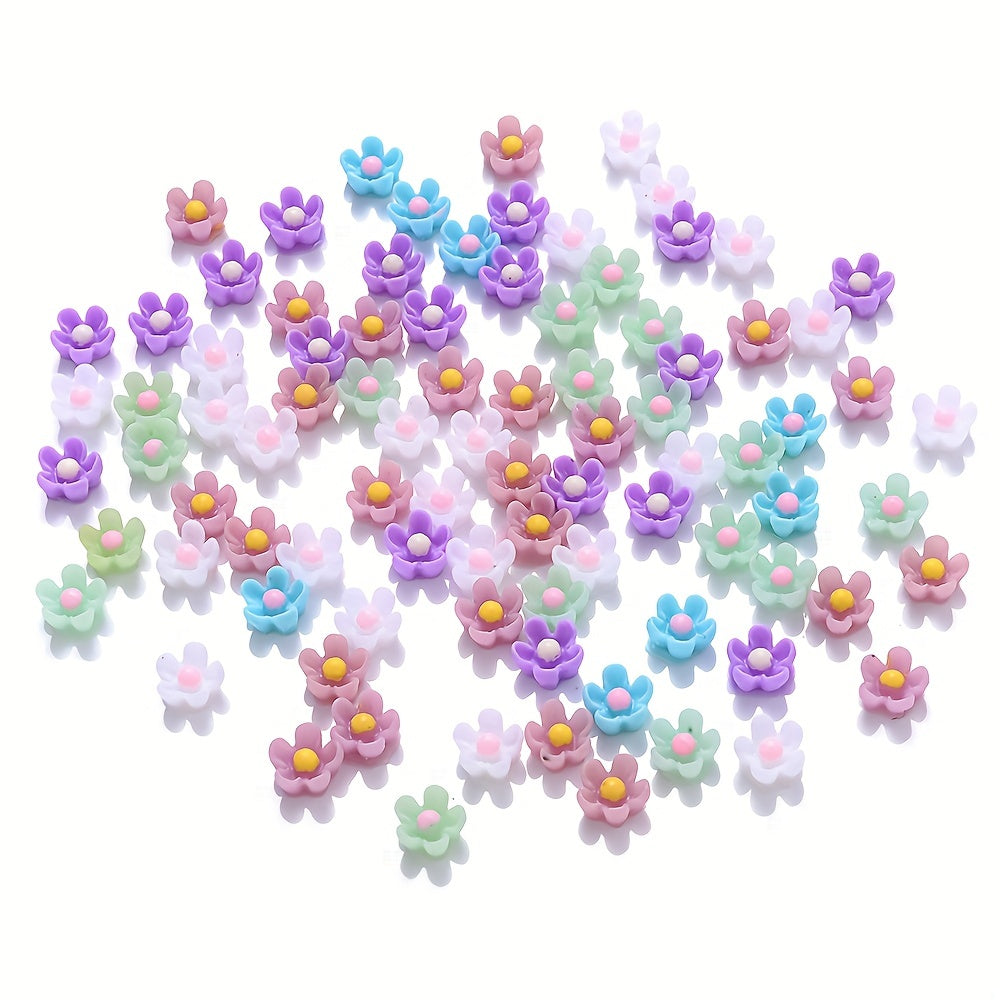 Cherry Blossom Resin Adhesive Beads