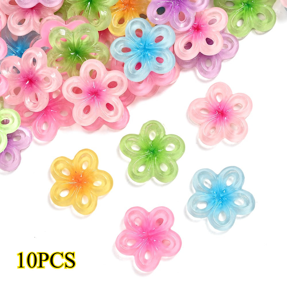 Gradient Flower Beads