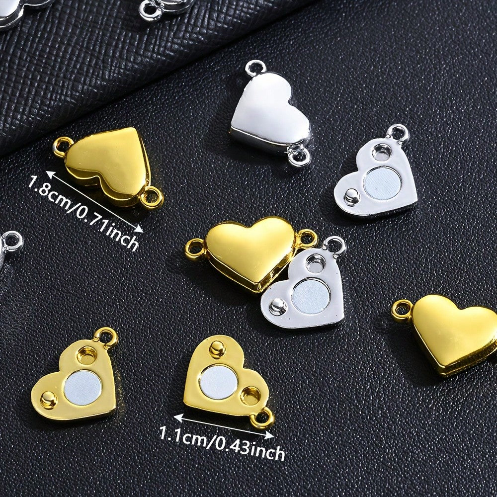 Heart-Shaped Alloy Magnetic Clasps