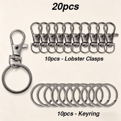 Alloy Keychain Making Kit