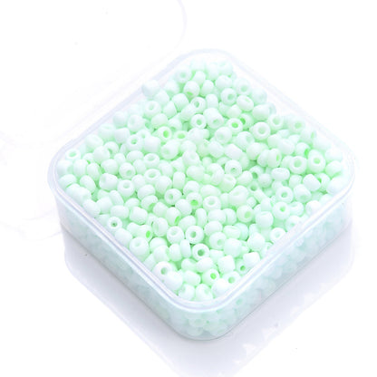 1000PCS 3mm Macaron Multicolor Glass Seed Bead Set