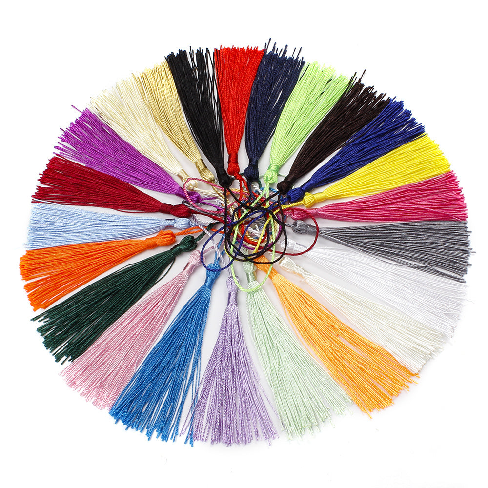 Vibrant Long Tassel Set