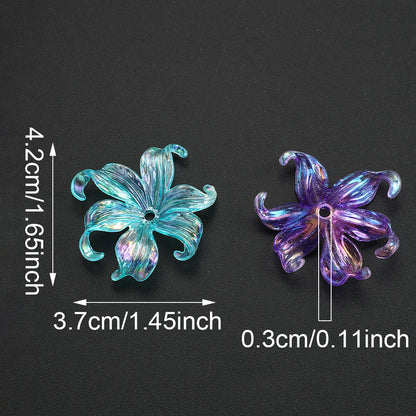 Colorful Acrylic Pony Beads