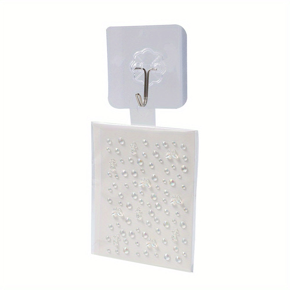 Transparent Wall Mount Hooks