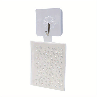 Transparent Wall Mount Hooks