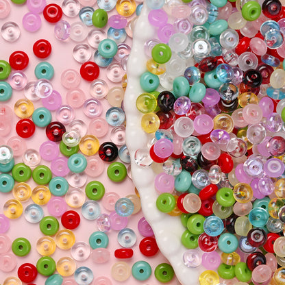 Bohemian Water Pattern Acrylic Beads