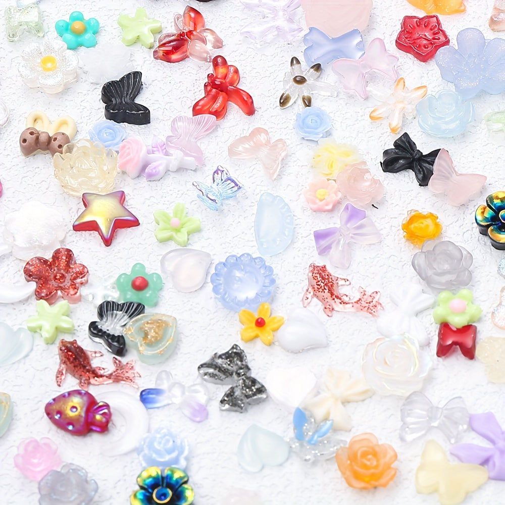 Luminous Acrylic Flatback Patch Beads