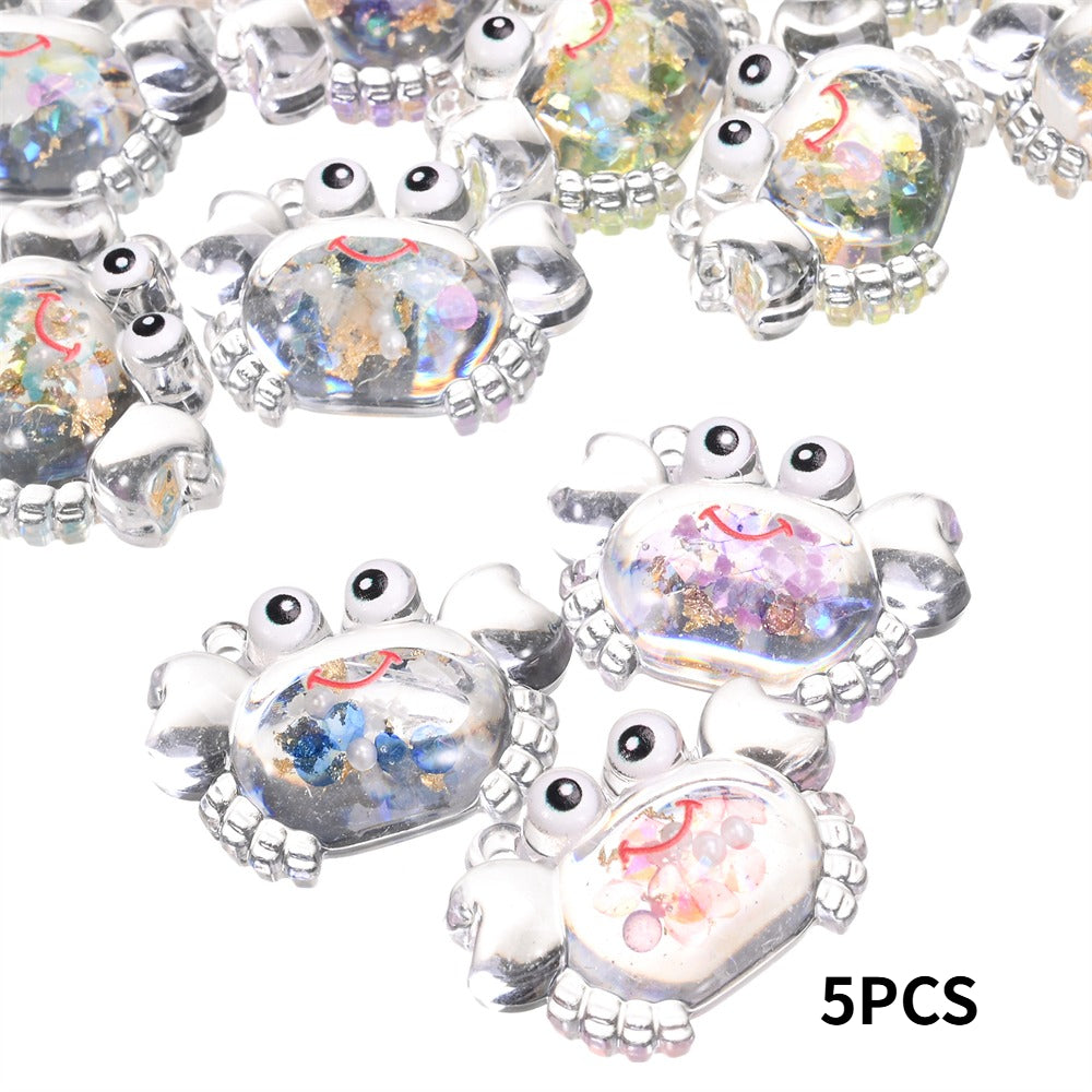 Luminous Resin Pendant Charms