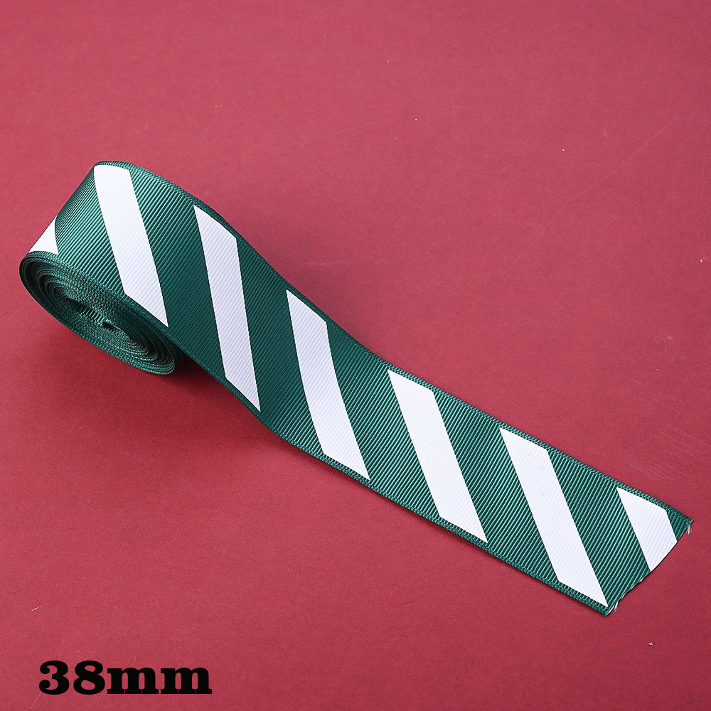 Christmas Striped Ribbon