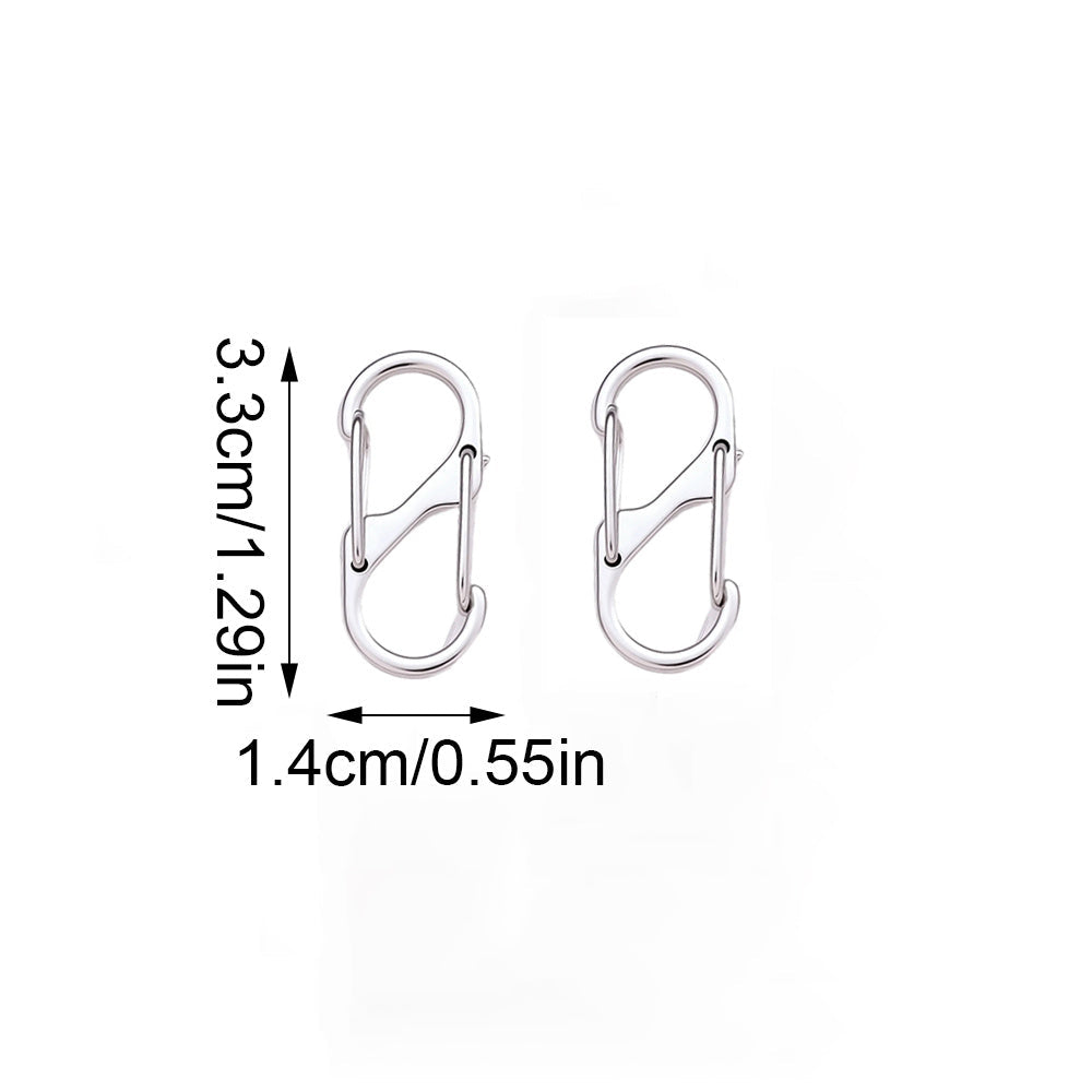 Mini Double Spring Hook Buckle Set